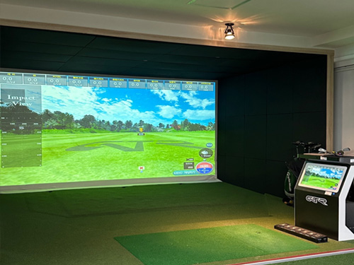 골프 실습실 사진